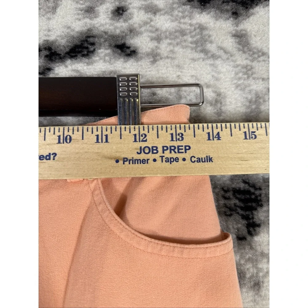 St John Sport Marie Gray Pants Womens Size 4 Light Orange‎ Straight Stretch